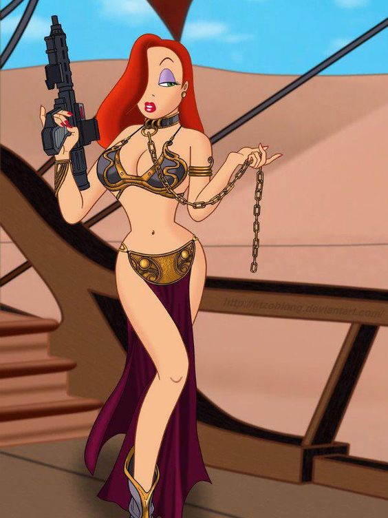 Jessica Rabbit - Slave Leia